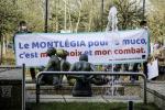 BELGIUM : LIEGE MOBILISATION DES PATIENTS DE MUSCOVISCIDOSE DEVANT LE CHR - 
MOBILIZATION OF MUSCOVISCIDOSIS PATIENTS BEFORE THE CHR