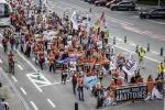 BELGIUM : MANIFESTATION À L'ABATTOIR DE BRUXELLES | BRUSSELS SLAUGHTERHOUSE PROTEST