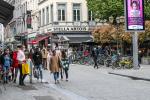 BELGIUM : LIEGE LES RUES ET LES TERRASSES BONDEES - THE STREETS AND TERRACES LEAP