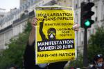 FRANCE :  MANIFESTATION DES SANS PAPIERS PARIS /  DEMONSTRATION OF THE UNDOCUMENTED PARIS