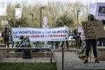 BELGIUM : LIEGE MOBILISATION DES PATIENTS DE MUSCOVISCIDOSE DEVANT LE CHR - 
MOBILIZATION OF MUSCOVISCIDOSIS PATIENTS BEFORE THE CHR