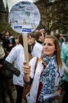 BELGIUM STRIKES AND DEMONSTRATIONS BY MEDICAL STUDENTS IN LIEGE (ULg)