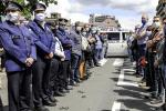 BELGIQUE - MANIFESTATION DE LA POLICE DE LIEGE - LIEGE POLICE DEMONSTRATION