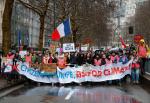 BRUXELLES LA MARCHE DU DIAMNCHE POUR LE CLIMAT l BRUSSELS CLAIM THE CLIMATE MARCH SUNDAY