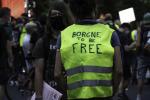 FRANCE : PARIS MANIFESTATION DES SYNDICATS DES TRAVAILLEURS FRANCAIS - 
DEMONSTRATION OF THE FRENCH WORKERS' UNIONS