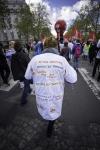 FRANCE : PARIS  MANIFESTATION DES TRAVAILLEURS SOINS DE SANTE -  HEALTCARE WORKERS DEMONSTRATION