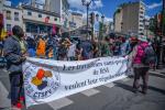 FRANCE : PARIS CAMPGNE ANTIRACISME ET SOLIDARITE AVEC LES SANS-PAPIERS - ANTI-RACISM CAMPGNE AND SOLIDARITY WITH UNDOCUMENTED MIGRANTS