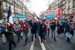 FRANCE PARIS : MARCHE DE MELANCHON LA FRANCE INSOUMISE | WORKS OF MELENCHON REBELLIOUS FRANCE