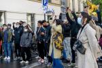 FRANCE : PARIS RASSEMBLEMENT INTERDIT PRO PALESTINE - PRO-PALESTINE BANNED RALLY