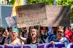 FRANCE : PARIS MANIFESTATION EN FAVEUR DE L'AVORTEMENT - DEMONSTRATION IN FAVOR OF ABORTION