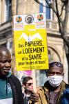 FRANCE : PARIS - MANIFESTATION CONTRE LE RACISME ET LA POLICE - DEMONSTRATION AGAINST RACISM AND THE POLICE