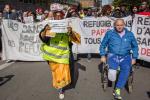 BELGIUM BRUSSELS REFUGEES SOLIDARITY MARCH