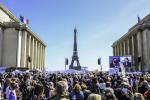 FRANCE : DES MANIFESTANTS FRANÇAIS DEMANDENT UN PROCÈS POUR LE TUEUR DE SARARH HALIMI - FRENCH PROTESTERS DEMAND TRIAL FOR SARARH HALIMI KILLER