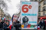 FRANCE PARIS : MARCHE DE MELANCHON LA FRANCE INSOUMISE | WORKS OF MELENCHON REBELLIOUS FRANCE