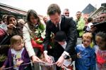 BELGIUM MONS INAUGURATION OF THE EXTENSION OF THE MUNICIPAL SCHOOL