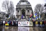 FRANCE : MANIFESTATION CONTRE LA RUSSIE A PARIS |  ANTI RUSSIAN DEMONSTRATION  IN PARIS