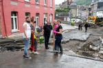 BELGIQUE :  DINANT NETTOYAGE ET SOLIDARITE APRES LE DELUGE - CLEANING AND SOLIDARITY AFTER THE DELUGE