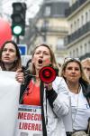 FRANCE : DEMONSTRATION DES MEDECINS GENERALISTE - DEMONSTRATION OF GENERAL PRACTITIONERS