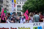 FRANCE : PARIS MARCHE DES LIBERTES ANTI-EXTREME DROITE - MARCH OF ANTI-EXTREME RIGHT FREEDOMS