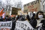 FRANCE : PARIS MANIFESTATION DU SYSTEME EDUCATIF - PROTEST OF THE NATIONAL EDUCATION SYSTEM