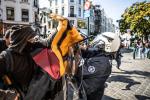 BELGIQUE : TENSIONS ET VIOLENCES MANIFESTATION DES INFIRMIERS BRUXELLES / TENSIONS AND VIOLENCE MANIFESTATION BY BRUSSELS NURSES