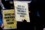 FRANCE :  MANIFESTATION ANTFASCISTE CONTRE ZEMMOUR ET LEPEN - ANTFASCIST DEMONSTRATION AGAINST ZEMMOUR AND LEPEN