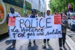 FRANCE : PARIS CAMPGNE ANTIRACISME ET SOLIDARITE AVEC LES SANS-PAPIERS - ANTI-RACISM CAMPGNE AND SOLIDARITY WITH UNDOCUMENTED MIGRANTS