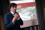 ELIO DI-RUPO WITH RETURNED VISIT WITH INHABITANTS OF HAVRE