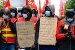 FRANCE : PARIS MANIFESTATION DE LA JOURNEE DES TRAVAILLEURS - WORKER'S DAY DEMONSTRATION