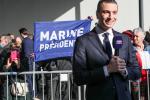 FRANCE : CONVENTION PRESIDENTIELLE DE MARINE LE PEN - PRESIDENTIAL CONVENTION OF MARINE LE PEN