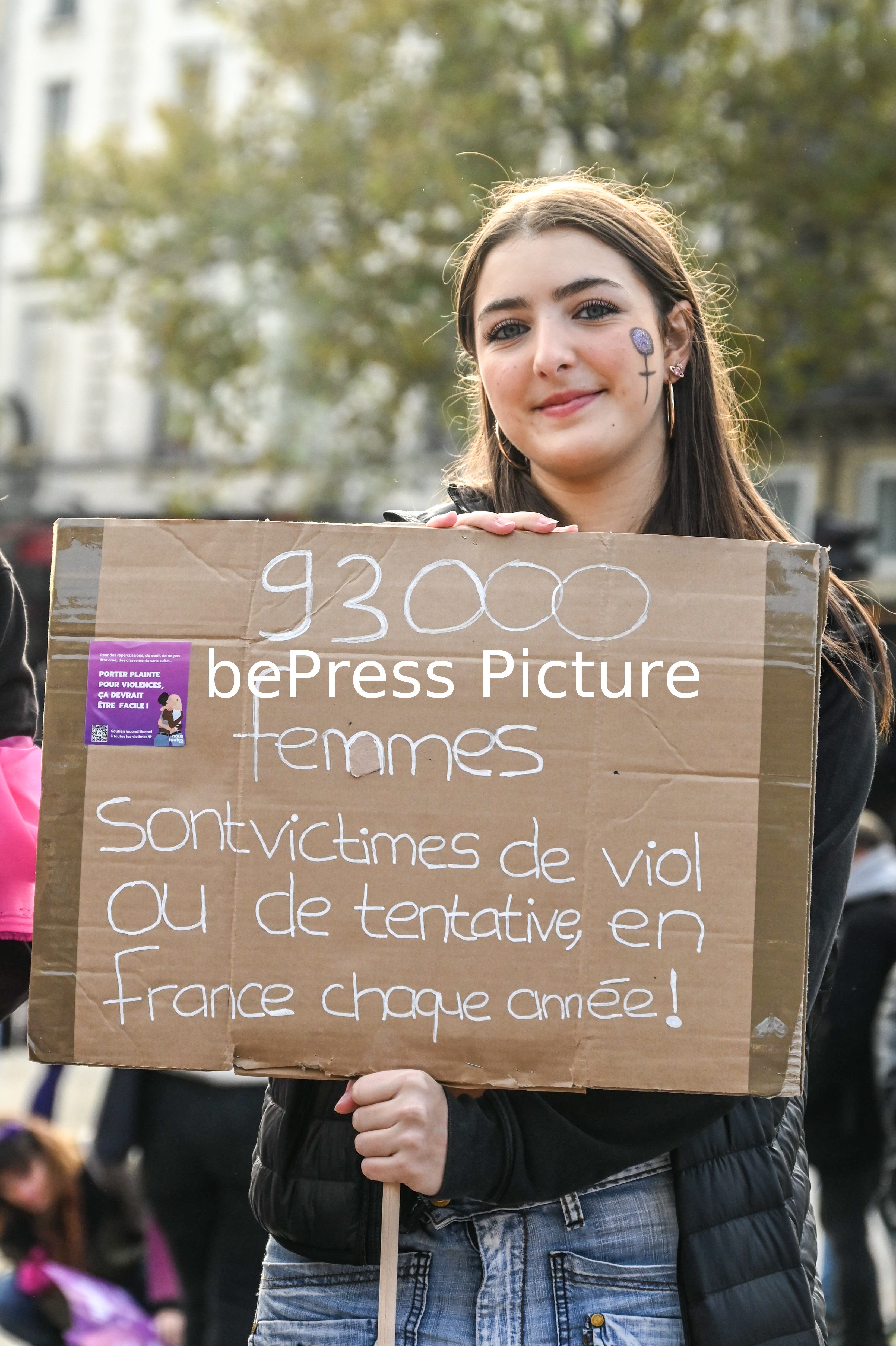 FRANCE : MANIFESTATION CONTRE LES VIOLENCES SEXUELLES - DEMONSTRATION AGAINST SEXUAL VIOLENCE